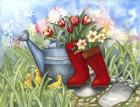 Tulips in Boots