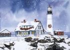 Lighthouse In Winter