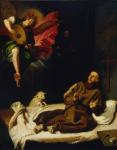 Saint Francis Vision of a Musical Angel