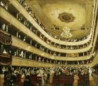Auditorium In The ""Altes Burgtheater"", 1888