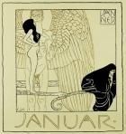 Calendar Page for January 1901 For ""Ver Sacrum""
