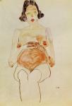 Red Nude, Pregnant, 1910