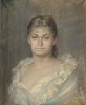 Portrait Of The Comtesse Dina De Toulouse-Lautrec, 1883