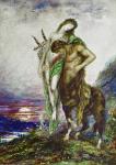 Dead Poet Carried By a Centaur, 1870