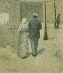 Couple In The Street, 1887