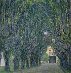 Tree-Lined Road Leading To The Manor House At Kammer, 1912