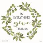 In Everything Give Thanks Wreath