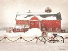 Christmas Barn and Bike