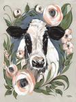 Vintage Frame Cow