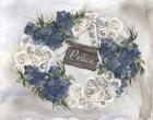 Hydrangea Wreath Blue