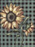 Sunflowers Plaid I