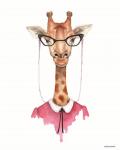 Giraffe in Glasses