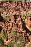 Soil erosion, Konso, Rift Valley, Ethiopia, Africa