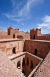 Deserted kasbah on the Road of a Thousand Kasbahs, Tenirhir, Morocco