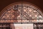 Moorish architecture, iron gate Rabat medina, Morocco