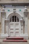 Stone Town, Zanzibar, Tanzania. Shia Ithnasheri Imambara Mosque Door.