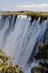 Victoria Waterfalls, Zambesi River, Zambia.