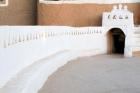 Ghadames, Libya. Gate, Wall, Triangular Decoration.