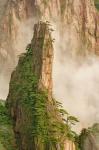 Peak in Grand Canyon in West Sea, Mt. Huang Shan, China