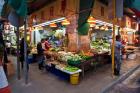 Street Market Vegetables, Hong Kong, China