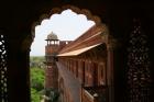 Architecture of Agra Fort, India