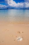 Sandy Beach And Clear Waters In The Bacuit Archipelago, Philippines