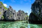 Crystal Clear Water In The Bacuit Archipelago, Philippines