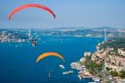 Paragliding, Extreme sport, Bosphorus, Istanbul, Turkey