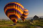 Turkey in Cappadocia and hot air ballooning