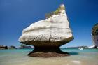 Rock formation, Mares Leg Cove, North Island, New Zealand