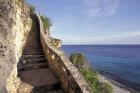 1,000 Steps Limestone Stairway in Cliff, Bonaire, Caribbean