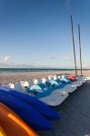 Cuba, Varadero, Varadero Beach, sailboats
