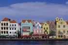 Dutch Gable Architecture of Willemstad, Curacao, Caribbean