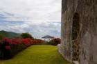 Ruins at Chateau Dubuc, Caravelle Peninsula, Martinique, French Antilles, West Indies