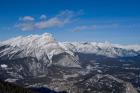 Alberta, Banff, River Valley, Sulphur Mountain