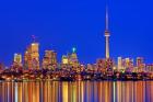 Toronto Skyline At Dusk