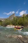 Rafting on Verdon River,  Provence, France