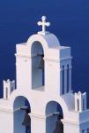 Coastal Bell Towers, Santorini, Greece