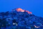 Byzantine-Genoese Castle, Lesvos, Mithymna, Northeastern Aegean Islands, Greece