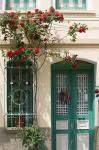 Village Doorway, Agiasos, Lesvos, Mytilini, Aegean Islands, Greece