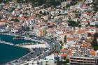 Town View with Harbor, Vathy, Samos, Aegean Islands, Greece