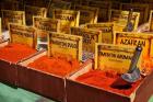 Spain, Granada Spices for sale at an outdoor market in Granada