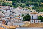 Spain, Andalucia, Cadiz Province, Grazalema View of the town