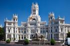 Cibeles Palace is located on the Plaza de Cibeles in Madrid, Spain