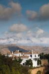 View Of Villas And La Torresilla Mountain, Malaga Province, Spain