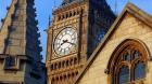 Famous Big Ben Clocktower, London, England, Great Britian