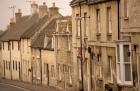 High Street Buildings, Cotswold Village, Gloucestershire, England