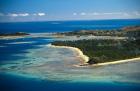 Aerial View of Malolo Lailai Island, Mamanuca Islands, Fiji