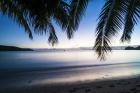 Sunset over the beach, Naviti, Yasawa, Fiji, South Pacific