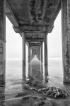 Scripps Pier, California (BW)